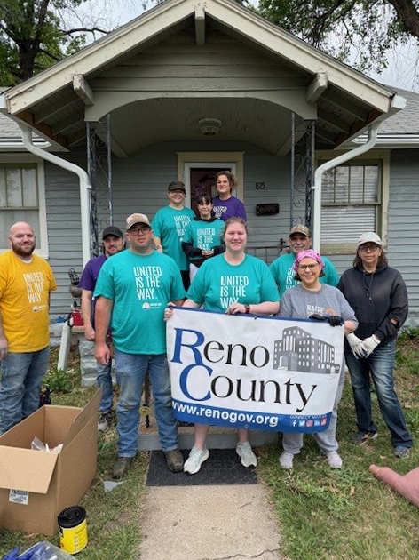 Reno County Employees Help Strengthen the Community One Project at a Time - News Image
